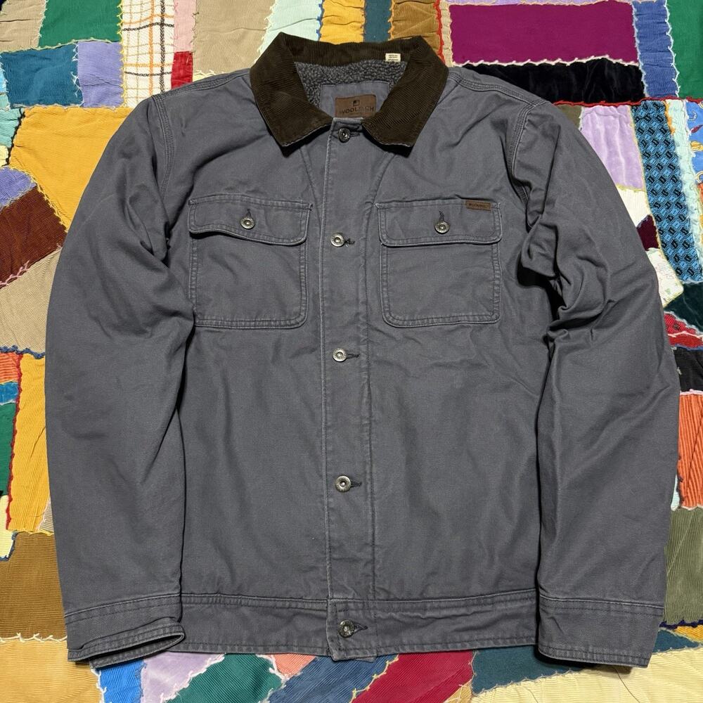 Woolrich Blanket Line Dark Grey Work Jacket Large